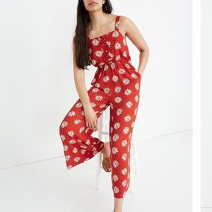 3 for 25! Madewell Button-Front Tank Jumpsuit in Daisy Daydream in size 0